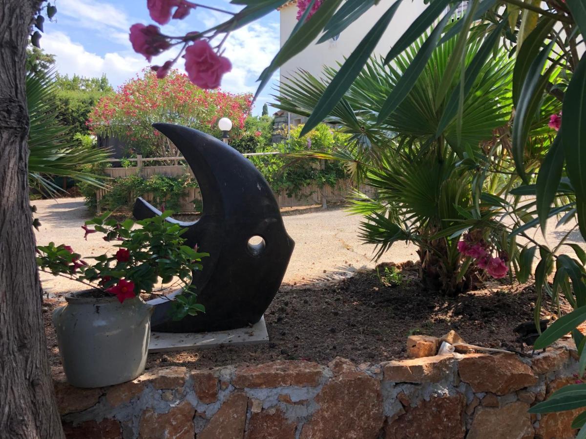 Rez de Villa du Pébrier Fréjus Exterior foto