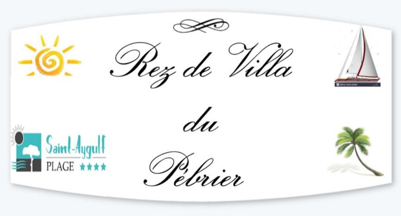 Rez de Villa du Pébrier Fréjus Exterior foto